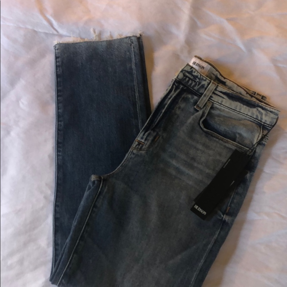 Hudson Zoeey Straight Crop Jeans 28 NWT